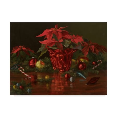 Christopher Pierce 'A Christmas Table' Canvas Art,14x19
